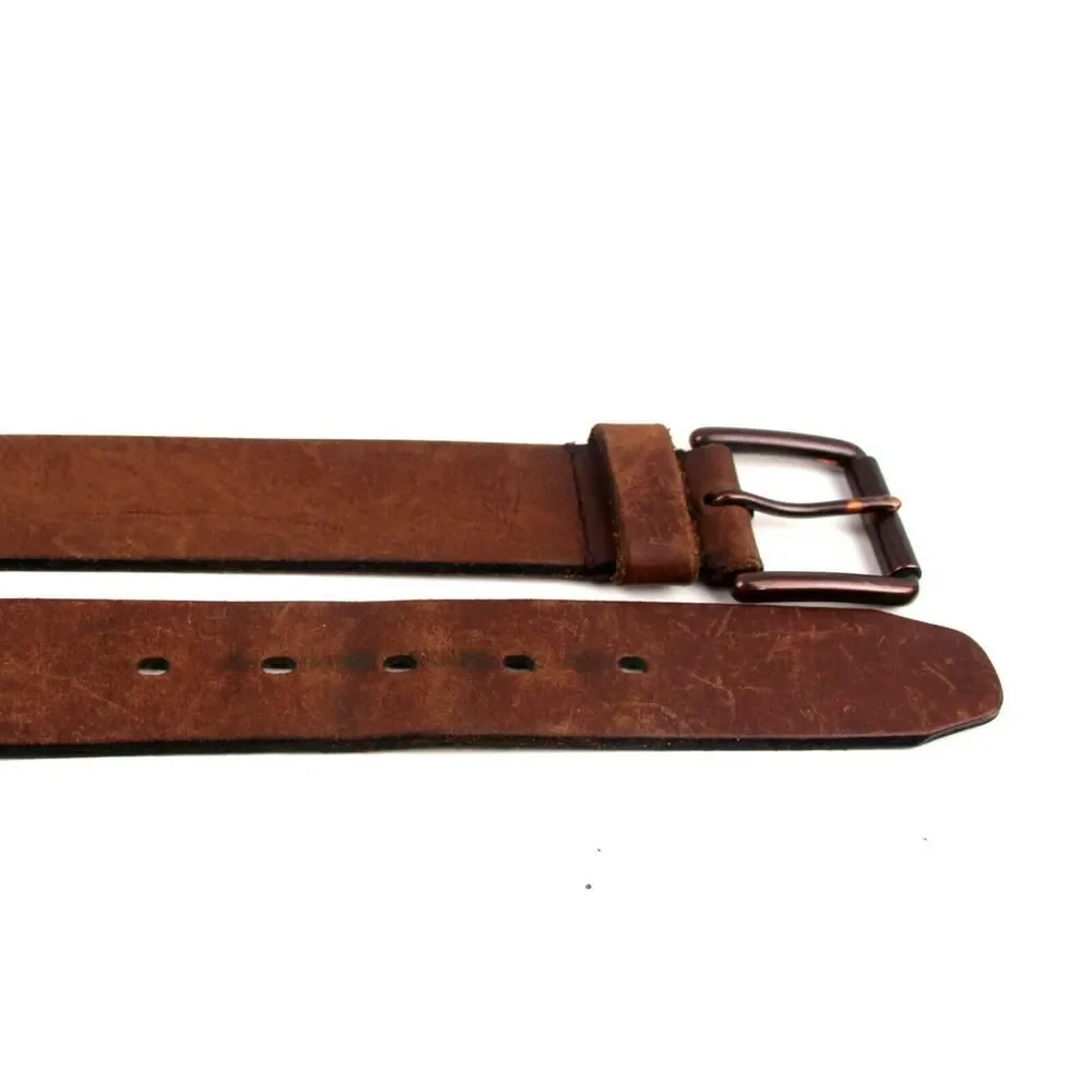DOCKERS BROWN GENUINE LEATHER 1 3/8